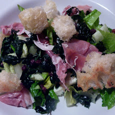 Winter Bread Salad With Prosciutto and Kale
