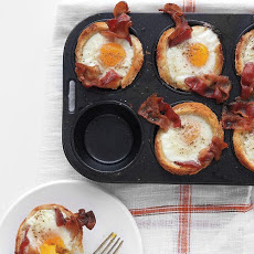 Bacon, Egg, and Toast Cups