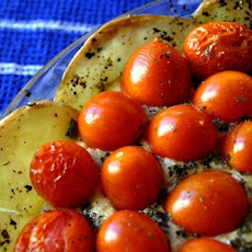 Potato, Tomato and Cheese Tart