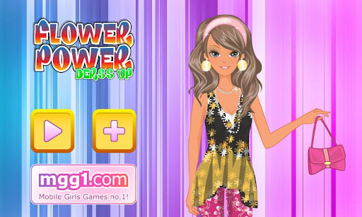 flower-power-dress-up for android screenshot