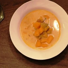 Chunky Butternut Squash and Potato Soup