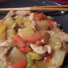 Orange-Pineapple Ginger Chicken