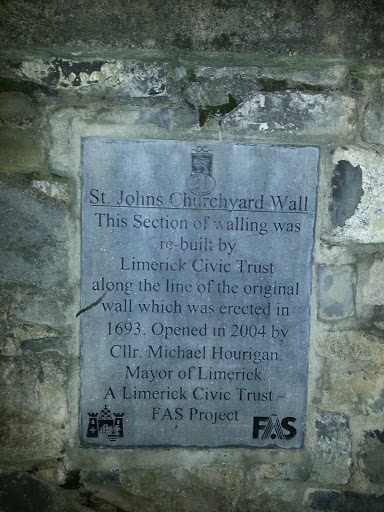 St . John's Churchyard Wall