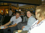 Waiting for our delayed flight in Dallas