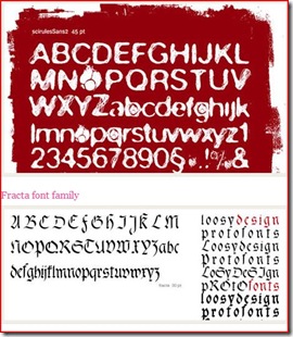 raccolta font da deviantArt