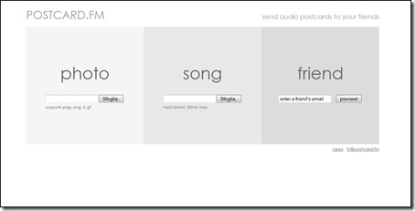 postcard.fm