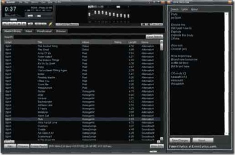 Winamp - Click to enlarge - CaseyTech