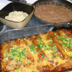 Sirlion and Poblano Enchiladas Al Carbon