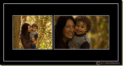 mom and matthew tree frame