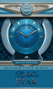 How to mod Clock Widget Lightblue Star 2.50 unlimited apk for bluestacks