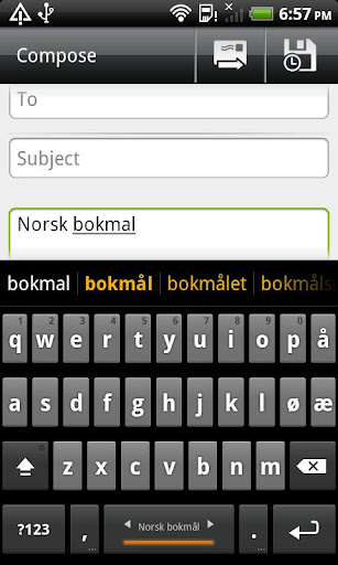 Norwegian Bokmål LP for GK