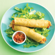 Exploding Chicken Taquitos