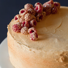 Rose Water Glitter Cake