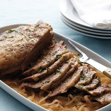 Slow-Cooker Brisket and Onions