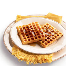 Crispy Cornmeal-Bacon Waffles
