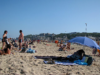 en nageant au large la vue était bien plus belle, carrément délicieuse même