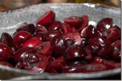 cherries ready for batter