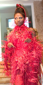 D&eacute;fil&eacute; de robe du cr&eacute;ateur Nicolas Fafiote pour l'ouverture du festival "D'un monde &agrave; l'autre"....