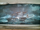 Boat Mural At Killam Brothers Wharf