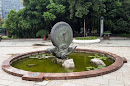 Left Fountain of Gudang Square 
