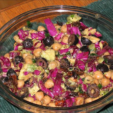 Chickpea, Avocado and Sun-Dried Tomato Salad