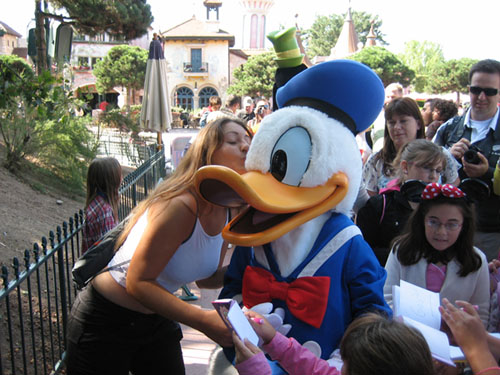 disney donald claudinette