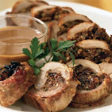 Pork Loin with Dried-Plum Stuffing