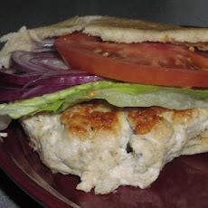 Greek-Style Chicken Burgers
