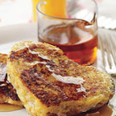 Creamy, Fruity Stuffed French Toast Hearts