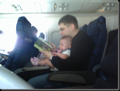 Gracie's First Plane Ride