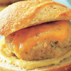 Turkey Mini-Burgers with Warm Potato Salad