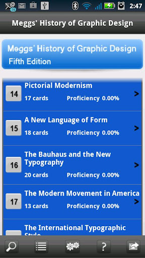 Meggs Graphic Design Flashcard