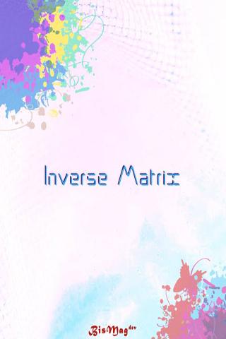 Inverse Matrix