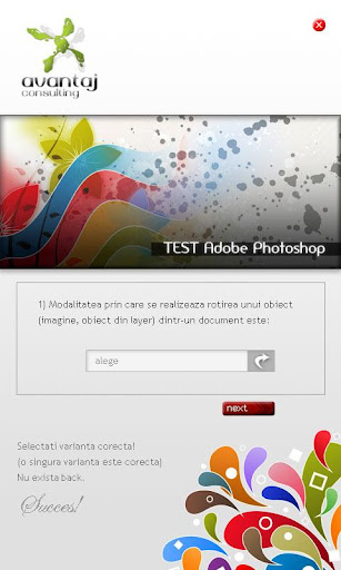 test curs grafica incepatori