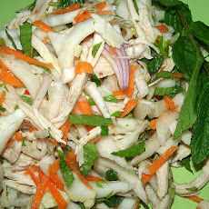 Vietnamese Chicken and Mint Salad