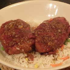 Glazed Pork Medallions for Two