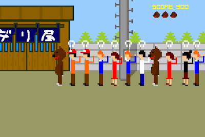 【ゲーム】「デリ屋」行列の出来るラーメン屋さんの行列整理係を体験出来るゲーム