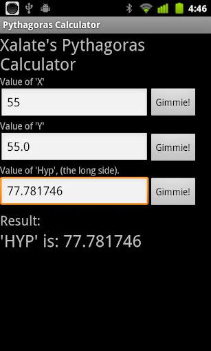 Pythagoras Calculator