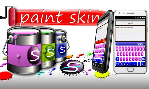 SlideIT Paint Style Skin