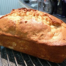 Ginger Pear Vanilla Quick Bread, Light