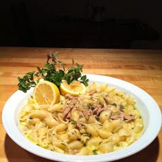 Pasta With Tuna, Lemon, Capers And Cream