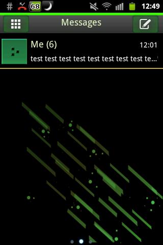 GO SMS PRO Theme Future 2