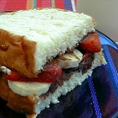 Hawaiian Nutella Sandwich