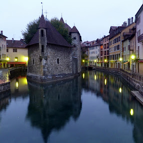 Annecy, France by Gilles Ferrier - City,  Street & Park  Vistas