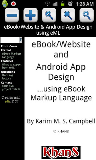 eBook Application Design