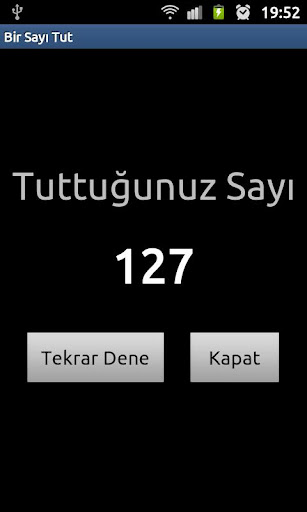 【免費娛樂App】Bir Sayı Tut-APP點子