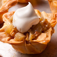 Gingered Pears in Phyllo Cups  Recipe