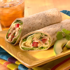 Chicken, Avocado and Provolone Wraps