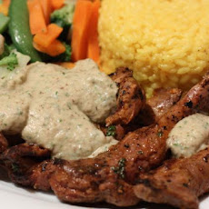 Smoked Paprika Lamb With Eggplant Aioli