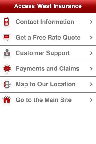 Access West Insurance App